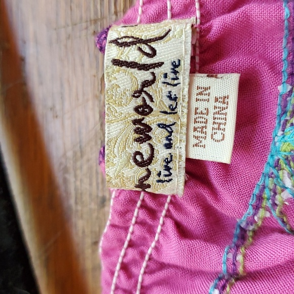 💢 SOLD ONE WORLD Embroidered Boho Dress One World - Picture 5 of 5